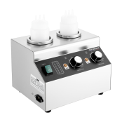 Chauffe-sauce électrique professionnel (2 bouteilles) PREMIUM - GOLDINOX