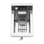 Friteuse électrique à poser professionnelle 16 Litres avec robinet de vidange (400V) IDEAL - GOLDINOX