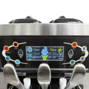 Machine à glace à l’italienne 2 parfums + 1 mix PREMIUM - GOLDINOX