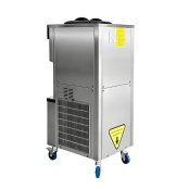 Machine à glace à l’italienne 2 parfums + 1 mix sur roulettes PREMIUM - GOLDINOX