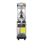 Machine à glace à l’italienne 2 parfums + 1 mix sur roulettes PREMIUM - GOLDINOX