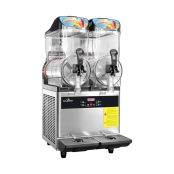 Machine à glace à l’italienne 2 parfums + 1 mix sur roulettes PREMIUM - GOLDINOX