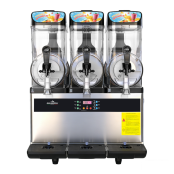 Machine à glace à l’italienne 2 parfums + 1 mix sur roulettes PREMIUM - GOLDINOX