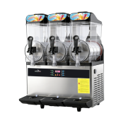 Machine à glace à l’italienne 2 parfums + 1 mix sur roulettes PREMIUM - GOLDINOX