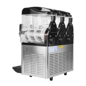 Machine à glace à l’italienne 2 parfums + 1 mix sur roulettes PREMIUM - GOLDINOX