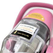 Machine à glace à l’italienne 2 parfums + 1 mix sur roulettes PREMIUM - GOLDINOX