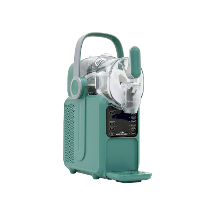 Machine à glace à l’italienne 2 parfums + 1 mix sur roulettes PREMIUM - GOLDINOX