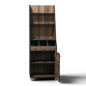 Desserte de service compacte professionnelle avec service haut en bois Baroque PREMIUM - GOLDINOX