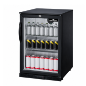 Arrière de bar 1 porte battante vitrée PREMIUM - GOLDINOX