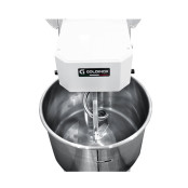 Pétrin à pâte 20 Litres sur pieds 2 vitesses avec tête et cuve fixe (380V) IDEAL - GOLDINOX