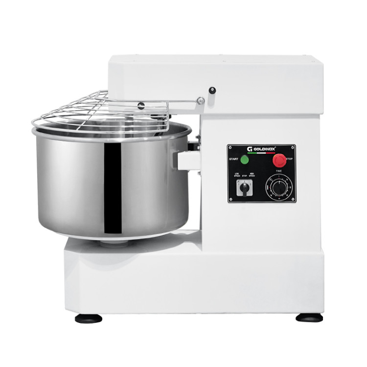 Pétrin à pâte 50 Litres sur pieds 2 vitesses avec tête et cuve fixe (380V) IDEAL - GOLDINOX