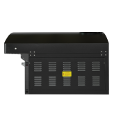 Four à pizza électrique 4 x Ø34 cm (6kW - 380V) avec hotte d'extraction Série "PIZZA CHEF" PREMIUM - GOLDINOX