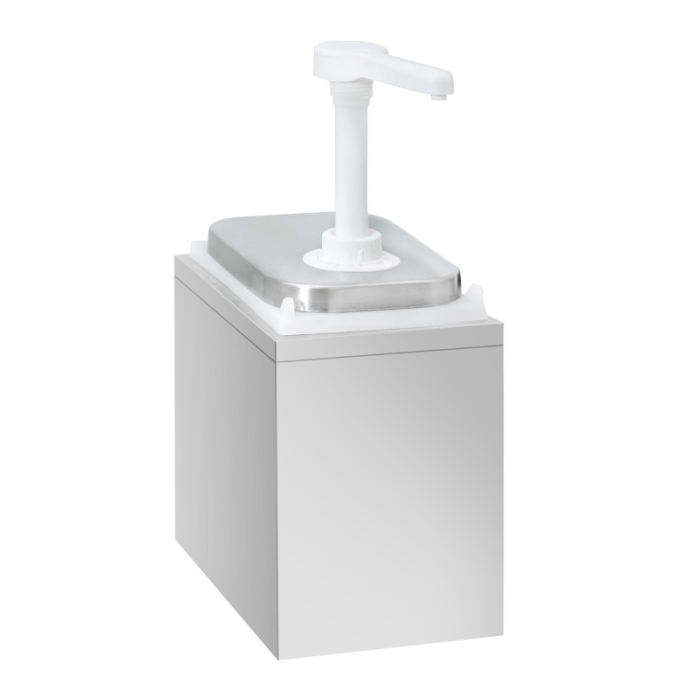 Distributeur de sauces en acier inoxydable 1 x 2 litres PREMIUM - GOLDINOX