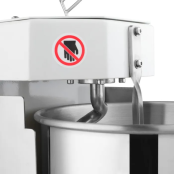 Pétrin à pâte 20 Litres sur pieds 2 vitesses avec tête et cuve fixe PREMIUM - GOLDINOX