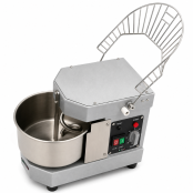 Pétrin à pâte gris 8 Litres sur pieds avec tête et cuve fixe (220V) PREMIUM - GOLDINOX