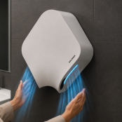 Sèche-mains DESIGN avec capteur - Noir - PREMIUM / GOLDINOX