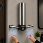 Sèche-mains Design avec capteur infrarouge "POWERFUL FUSION" - GOLDINOX