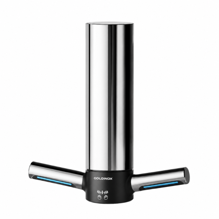 Sèche-mains Design avec capteur infrarouge "POWERFUL FUSION" - GOLDINOX