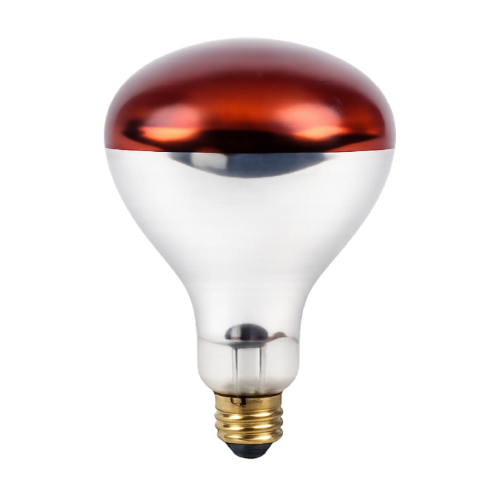 Lampe chauffante "CLOCHE" infrarouge suspendue en aluminium Or Rose (Hauteur réglable et ampoule blanche) PREMIUM - GOLDINOX