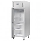 Réfrigérateur inox 600 L / 2 Portillons