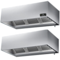 Hottes de ventilation Caissons avec et sans moteur - De 1000 mm à 6000 mm