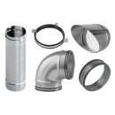 Gaines Galvanisées & Accessoires de Ventilation