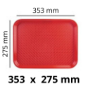 Plateaux de service - 353 x 275 mm